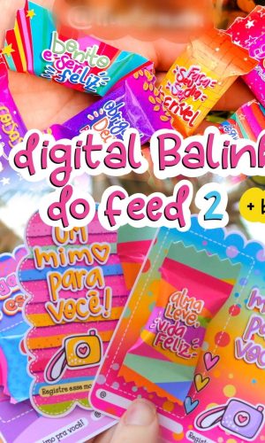 ARQUIVO KIT CARDS P/ BALINHAS DO FEED REDES SOCIAIS #11169