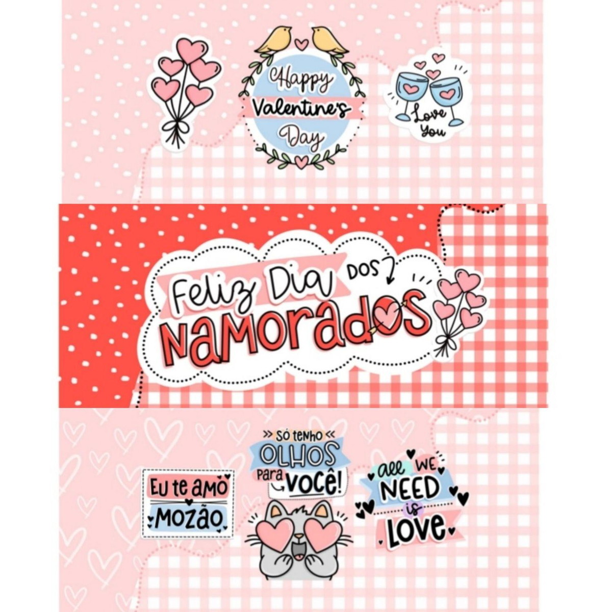 Arquivo Kit Completo Dia dos Namorados #14099 - Imagem 2