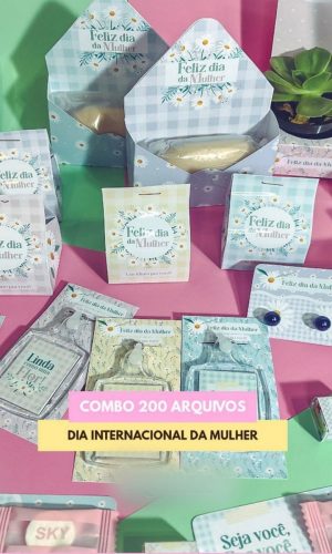Arquivo Kit Digital Completo Mimos Dia das Mulheres #17016