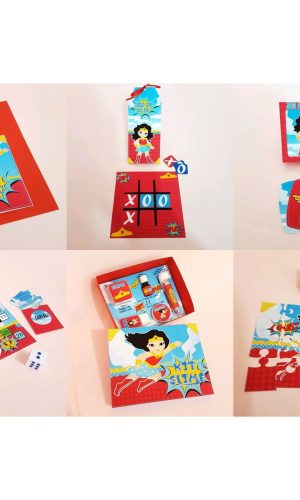 ARQUIVO KIT DIVERSÃO DIA DAS CRIANÇAS MULHER MARAVILHA #9081