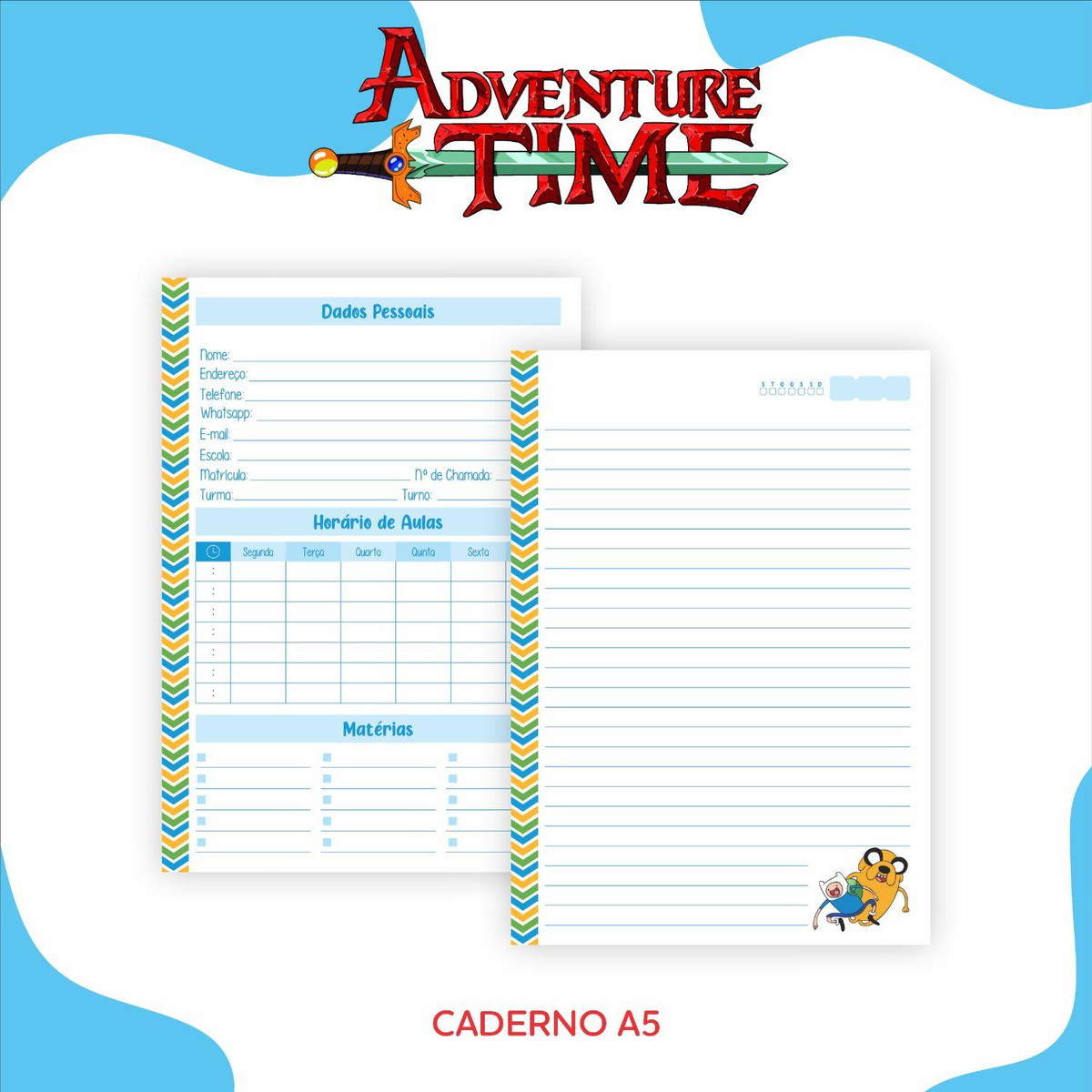 Arquivo Kit Etiquetas Escolares Hora da Aventura #11341 - Imagem 3