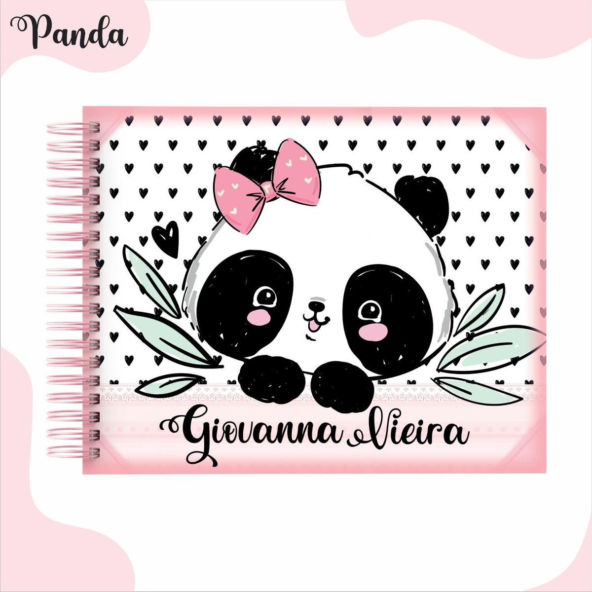 Arquivo Kit Etiquetas Escolares Panda #11316 - Imagem 2