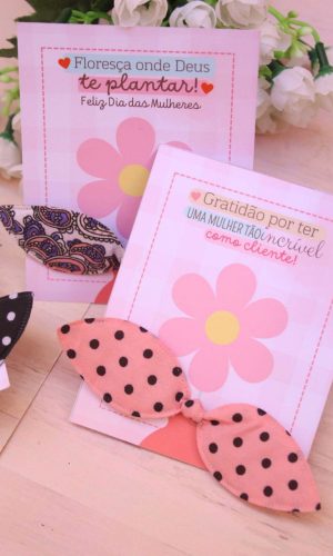 Arquivo Kit Mimo Tags Xuxinha Laço Dia da Mulher #17015