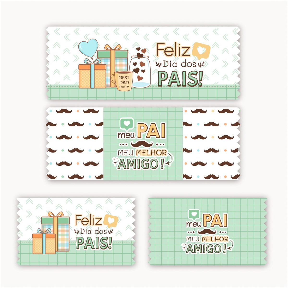 Arquivo Kit P/ Barra De Chocolate Do Dia Dos Pais #15164 - Imagem 2