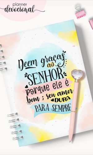 Arquivo Kit Planner Devocional + Caneca #9041