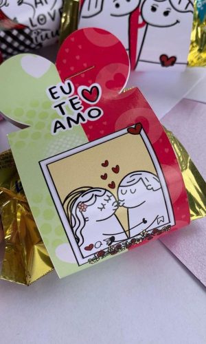 ARQUIVO KIT 10 PORTA CHOCOLATE FLORK DIA DOS NAMORADO #14082