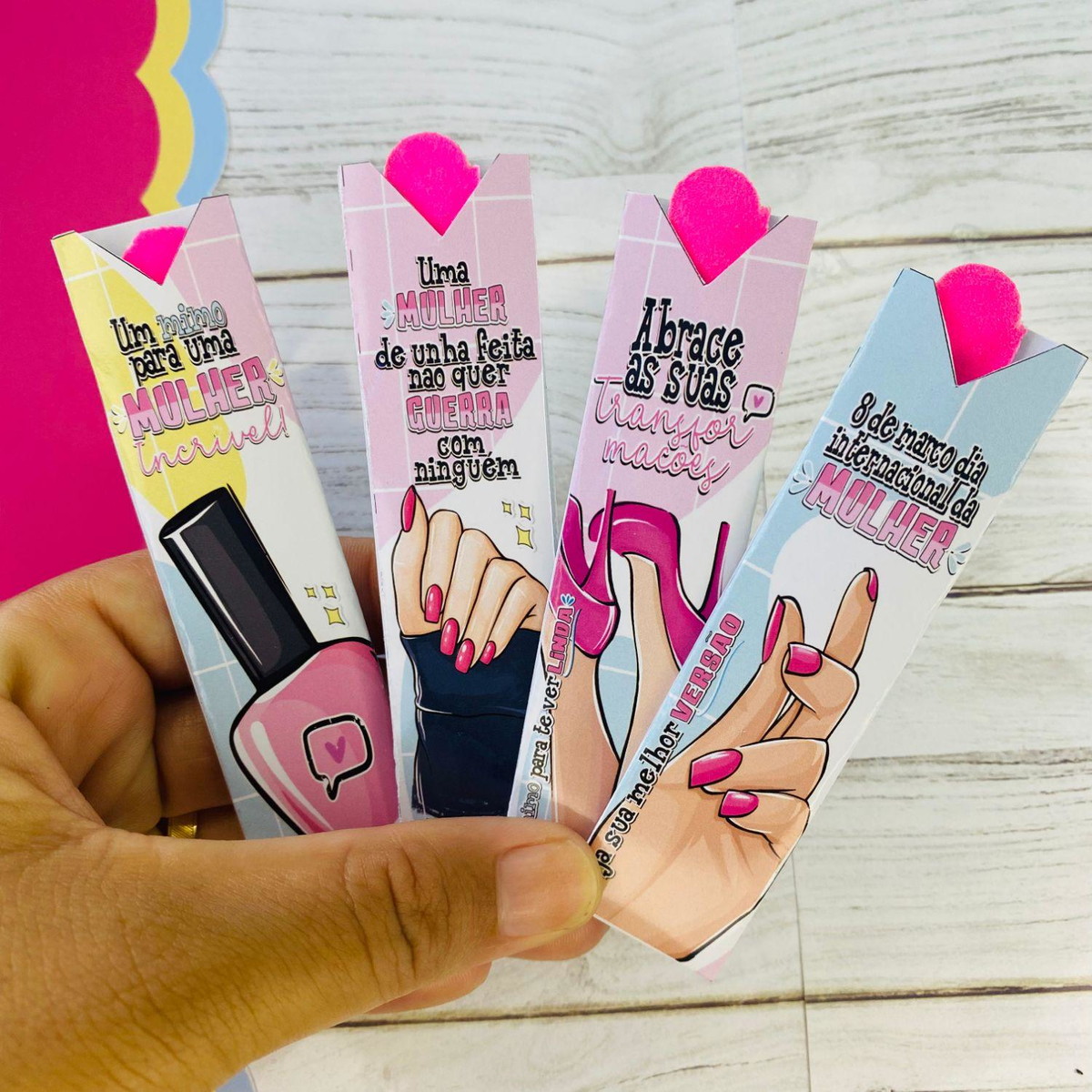 Arquivo Kit Porta Lixa de Unha Dia da Mulher #15712