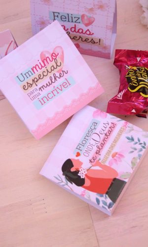 Arquivo Kit Tags Bombom Dia das Mulheres #17011