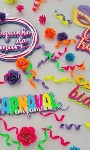 Arquivo Kit Topos de Bolo Carnaval Bloquinho 2023 #15724