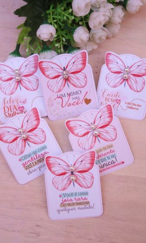 Arquivo Mimo Kit Cards Brinco Borboleta Dia da Mulher #17002