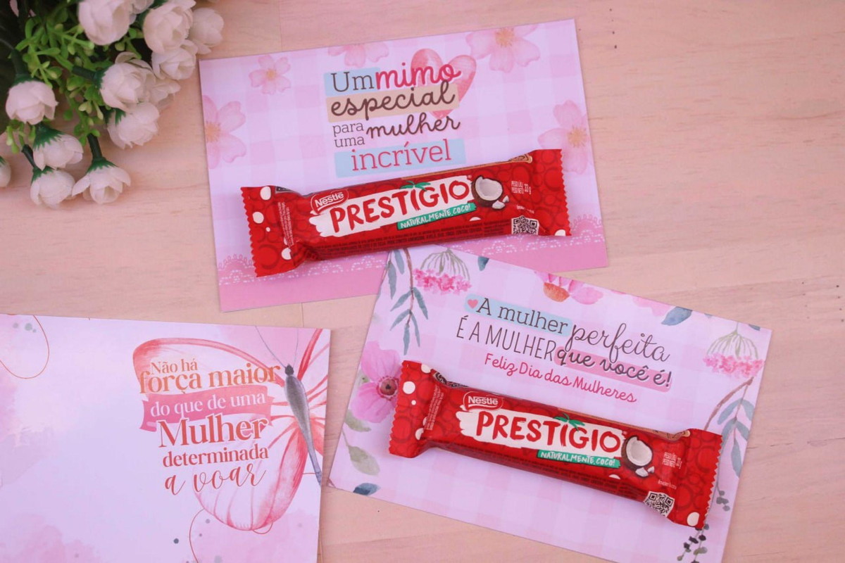 Arquivo Mimo Kit Cards Chocolate Dia da Mulher #17005