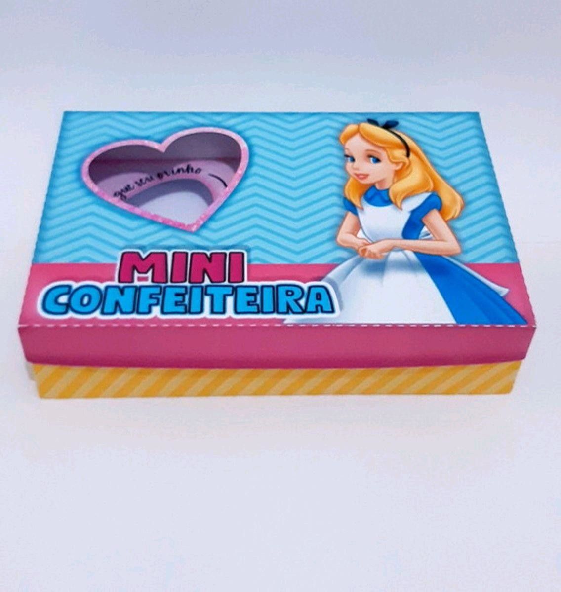 ARQUIVO MINI CONFEITEIRO ALICE NO PAIS DAS MARAVILHAS(#3217) - Imagem 3