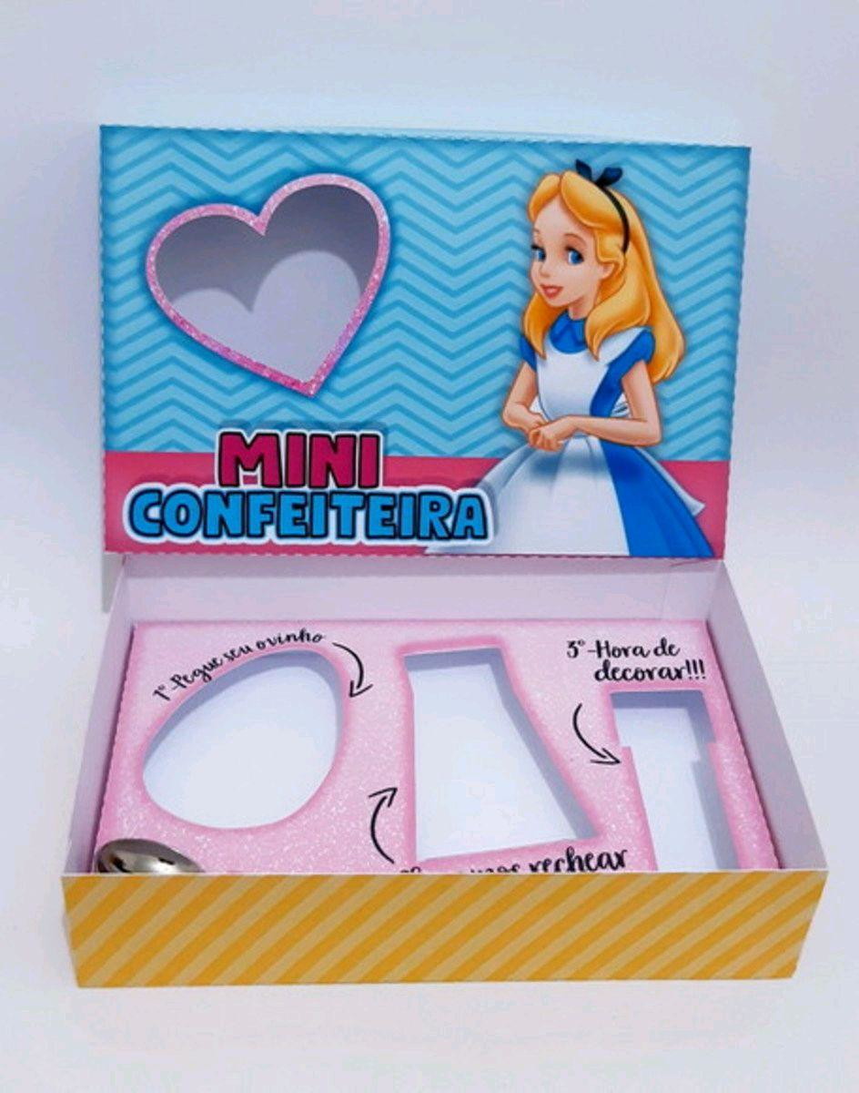 ARQUIVO MINI CONFEITEIRO ALICE NO PAIS DAS MARAVILHAS(#3217)