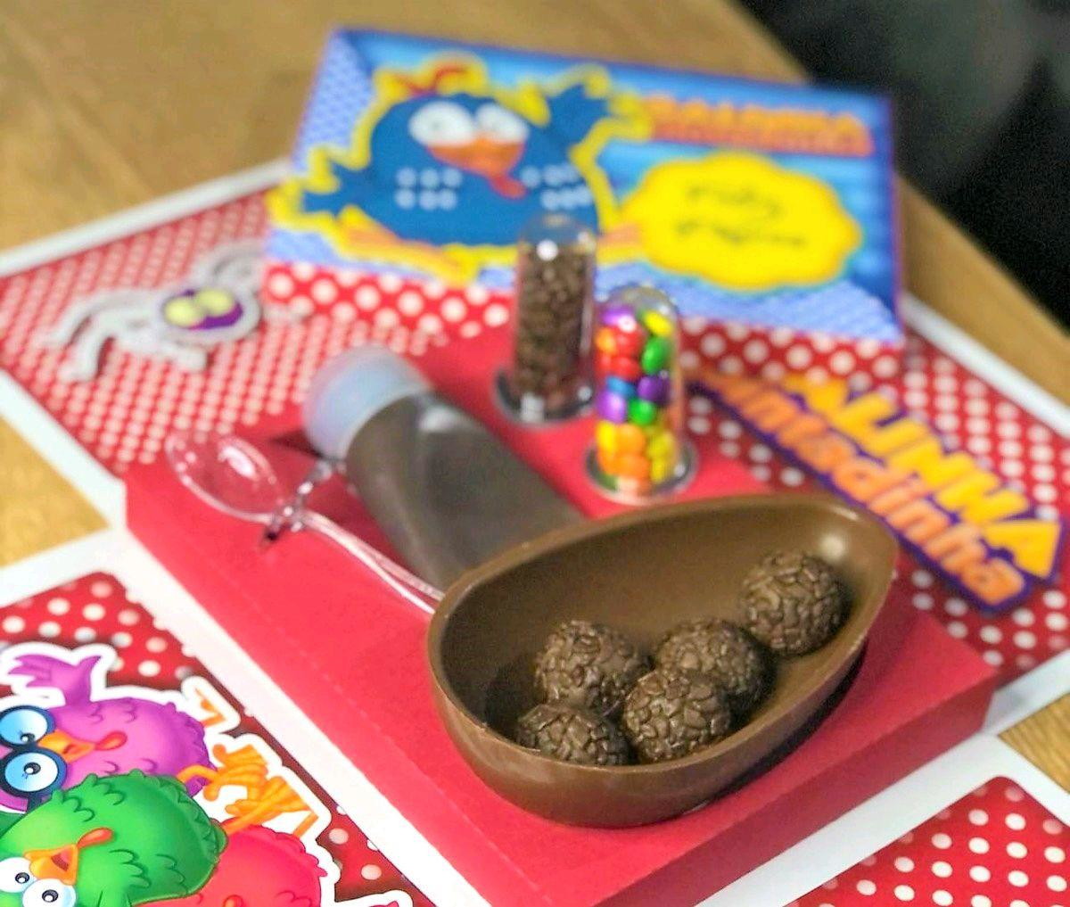 ARQUIVO MINI CONFEITEIRO EXPLOSÃO GALINHA PINTADINHA #3577 - Imagem 3