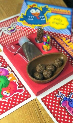 ARQUIVO MINI CONFEITEIRO EXPLOSÃO GALINHA PINTADINHA #3577