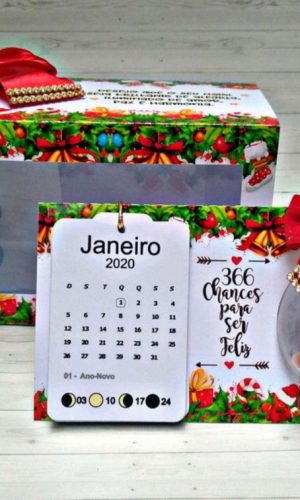 Arquivo Natal Calendário 2022 com Esfera #2212 Studio e pdf