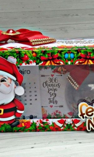 Arquivo Natal Calendário 2022 com Esfera #2212 Studio e pdf