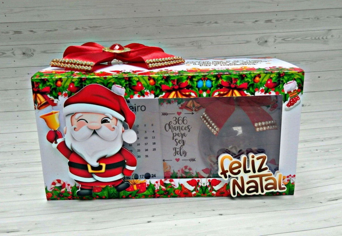 Arquivo Natal Calendário 2022 com Esfera #2212 Studio e pdf