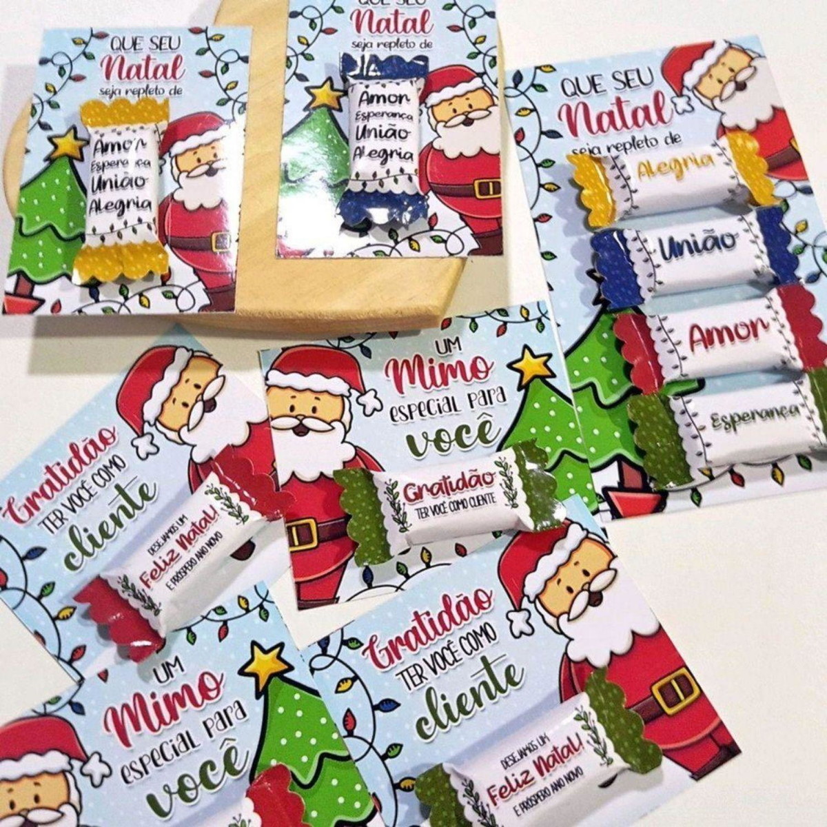 Arquivo Natal Mimo para Cliente Cartão + 4 Balinhas (#11295)