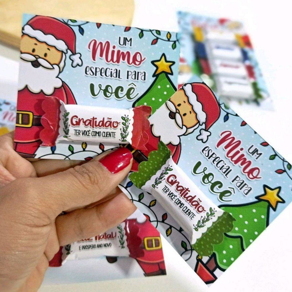Arquivo Natal Mimo para Cliente Cartão + 4 Balinhas (#11295) - Imagem 2
