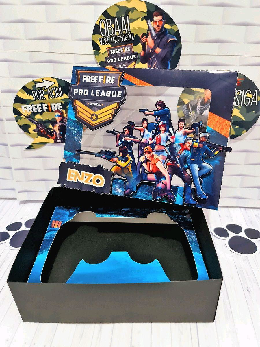 ARQUIVO PASCOA CAIXA CHOCOLATE CONTROLE FREE FIRE (#3273)