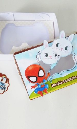 ARQUIVO PASCOA CAIXA CONTROLE CHOCOLATE HEROIS CUTE #13701