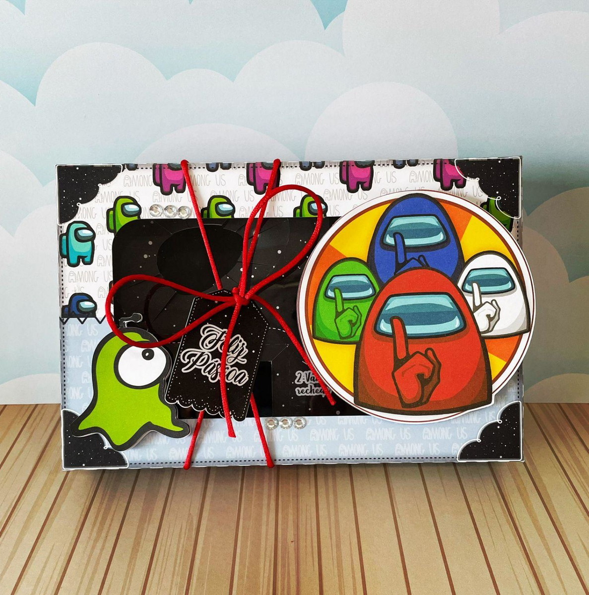 Arquivo Páscoa Caixa Mini Confeiteiro Among Us #15747 - Imagem 4
