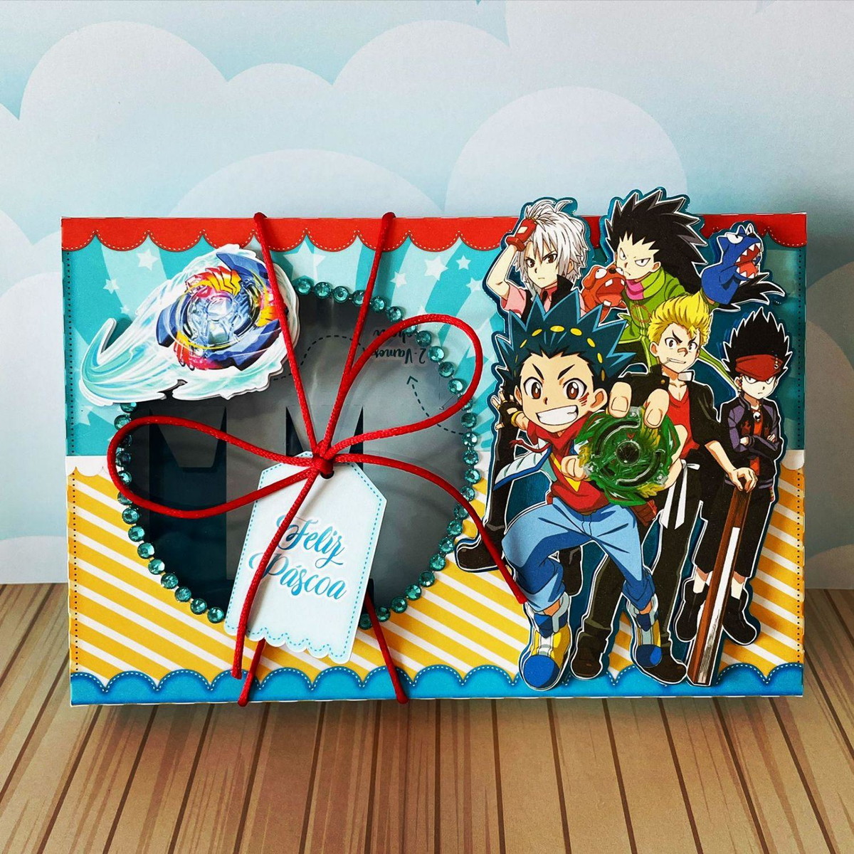 Arquivo Páscoa Caixa Mini Confeiteiro Beyblade #15748 - Imagem 2
