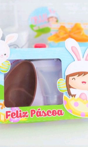 ARQUIVO PASCOA CAIXA MINI CONFEITEIRO COELHINHO MENINA #3476