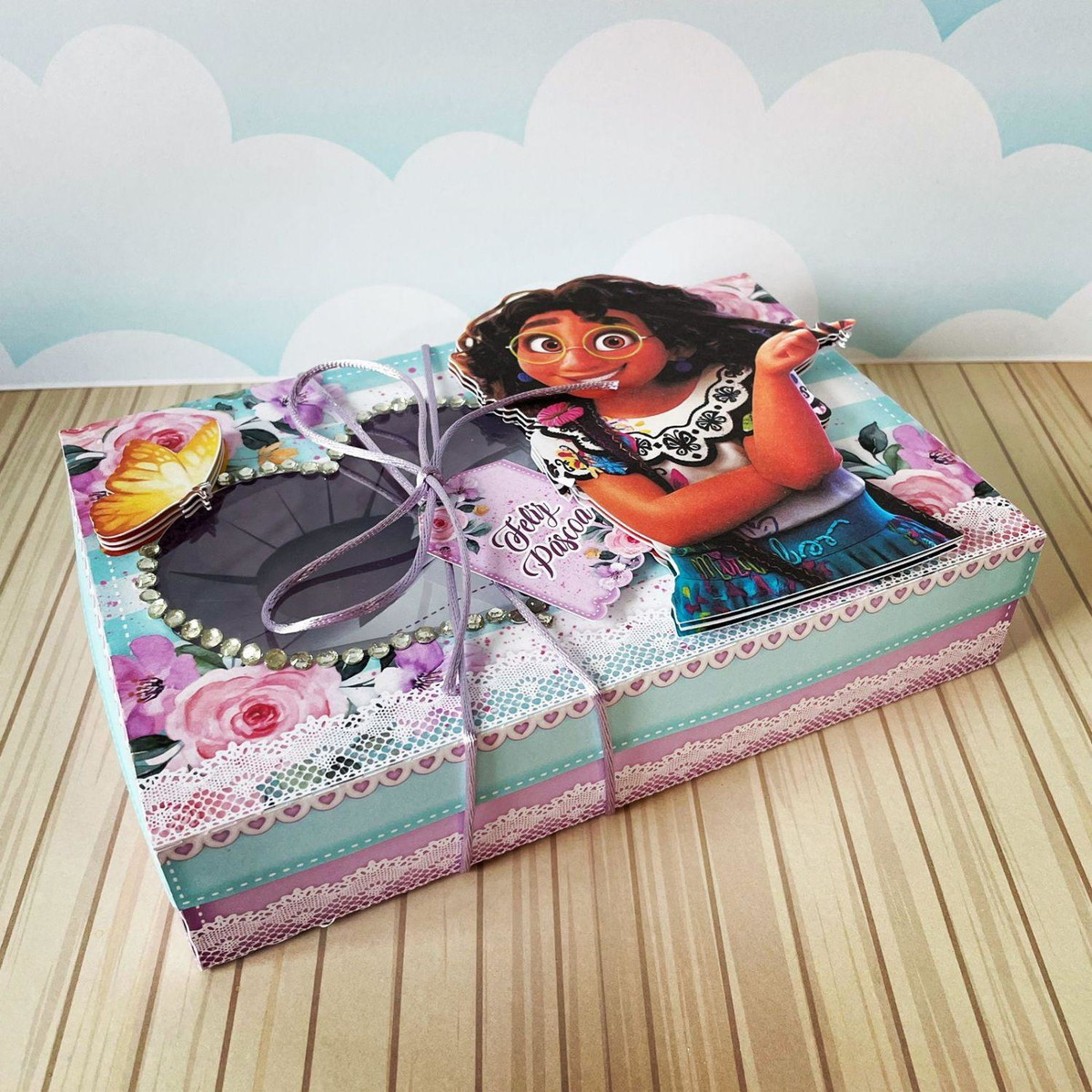 Arquivo Páscoa Caixa Mini Confeiteiro Encanto Menina #15753 - Imagem 4