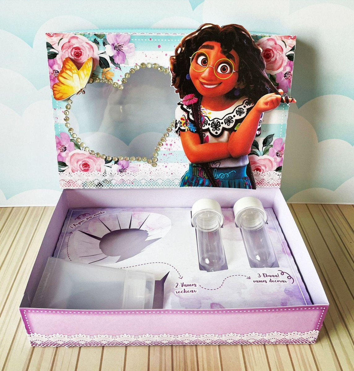 Arquivo Páscoa Caixa Mini Confeiteiro Encanto Menina #15753 - Imagem 2