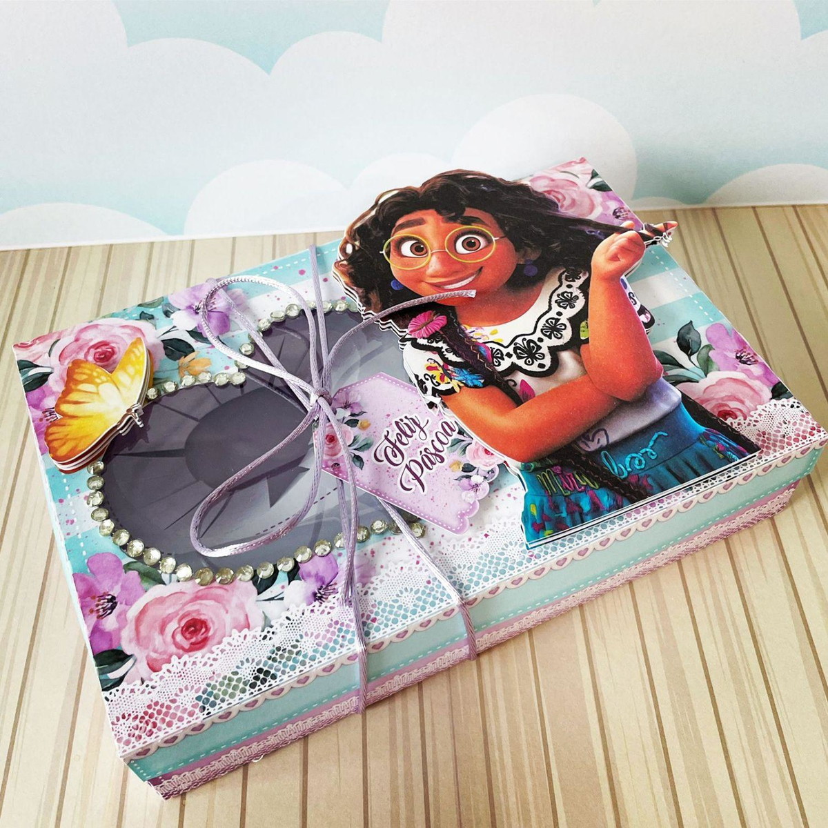 Arquivo Páscoa Caixa Mini Confeiteiro Encanto Menina #15753 - Imagem 3