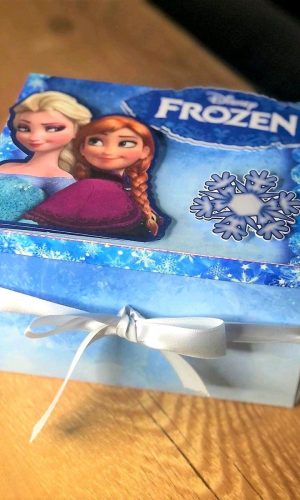 ARQUIVO PASCOA CAIXA MINI CONFEITEIRO EXPLOSAO FROZEN #3564