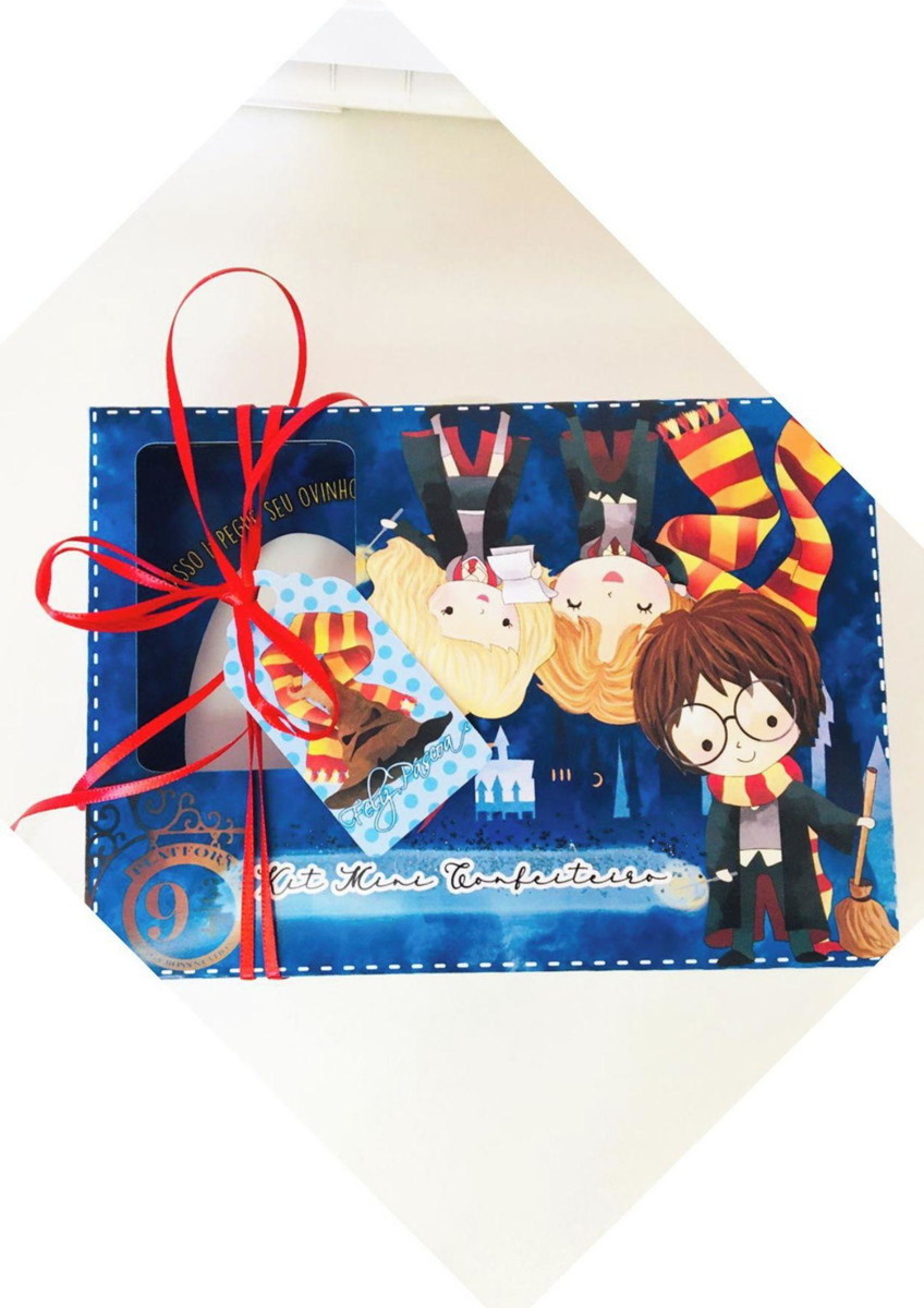 Arquivo Pascoa Caixa Mini Confeiteiro Harry Potter #14705