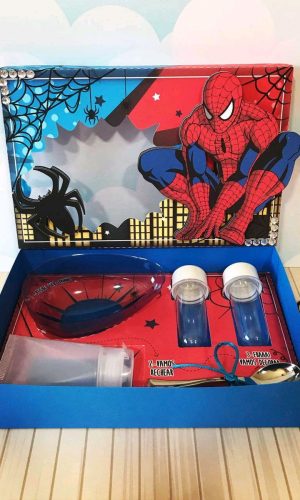 Arquivo Pascoa Caixa Mini Confeiteiro Homem Aranha #4564