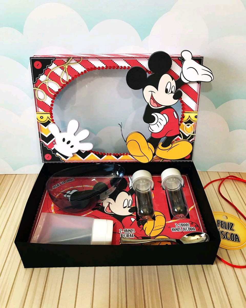 ARQUIVO PASCOA CAIXA MINI CONFEITEIRO MICKEY #4566