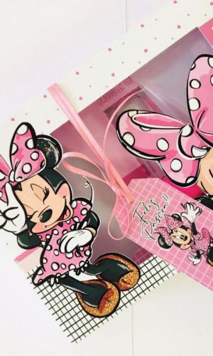Arquivo Pascoa Caixa Mini Confeiteiro Minnie Rosa #14711