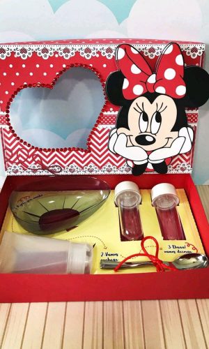 ARQUIVO PASCOA CAIXA MINI CONFEITEIRO MINNIE VERMELHA #4554