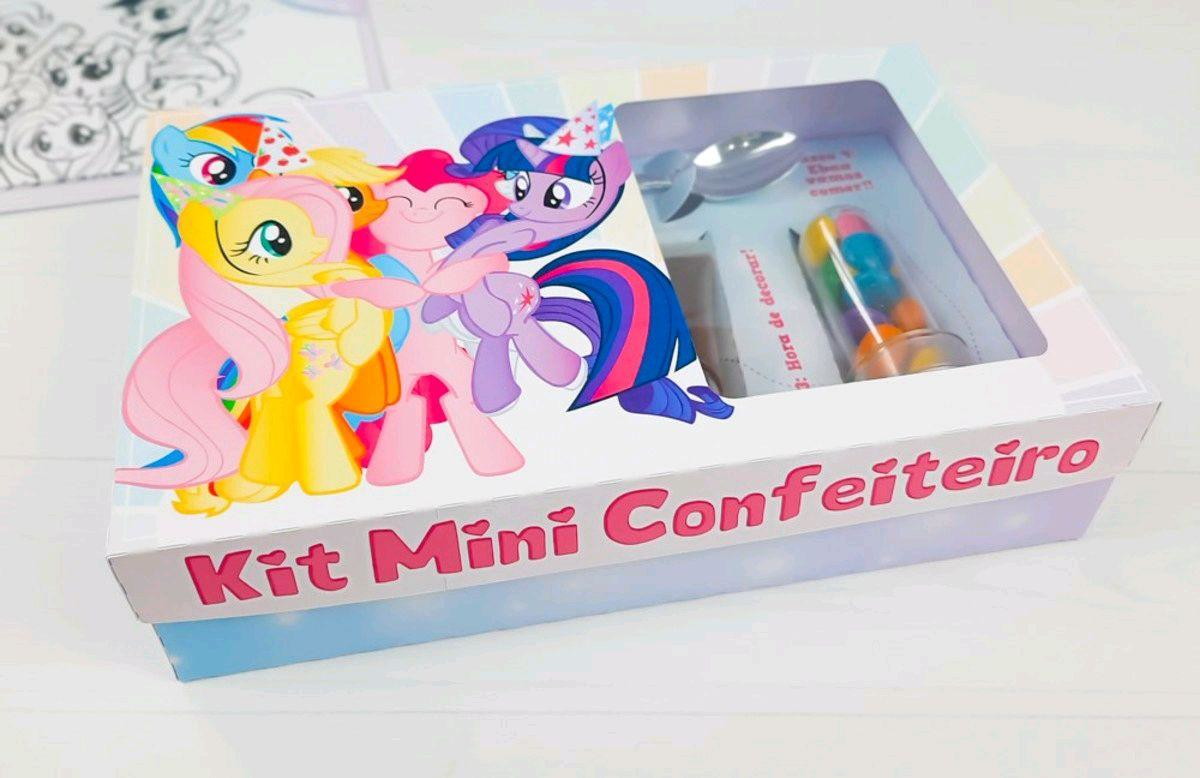 Arquivo Pascoa Caixa Mini Confeiteiro My Little Pony #3370 - Imagem 2