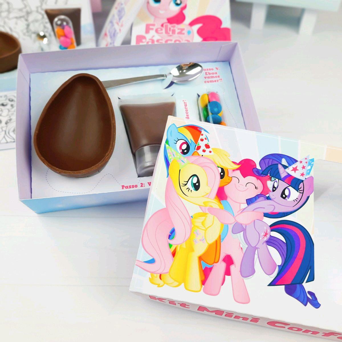 Arquivo Pascoa Caixa Mini Confeiteiro My Little Pony #3370
