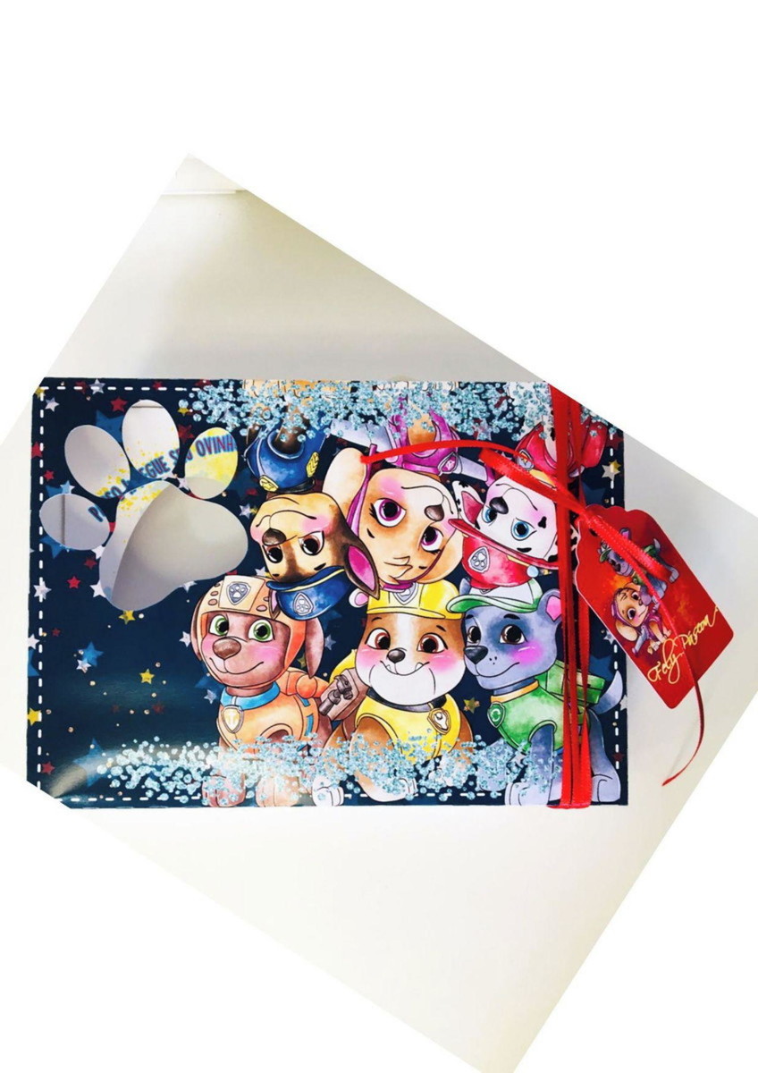 Arquivo Pascoa Caixa Mini Confeiteiro Patrulha Canina #14706
