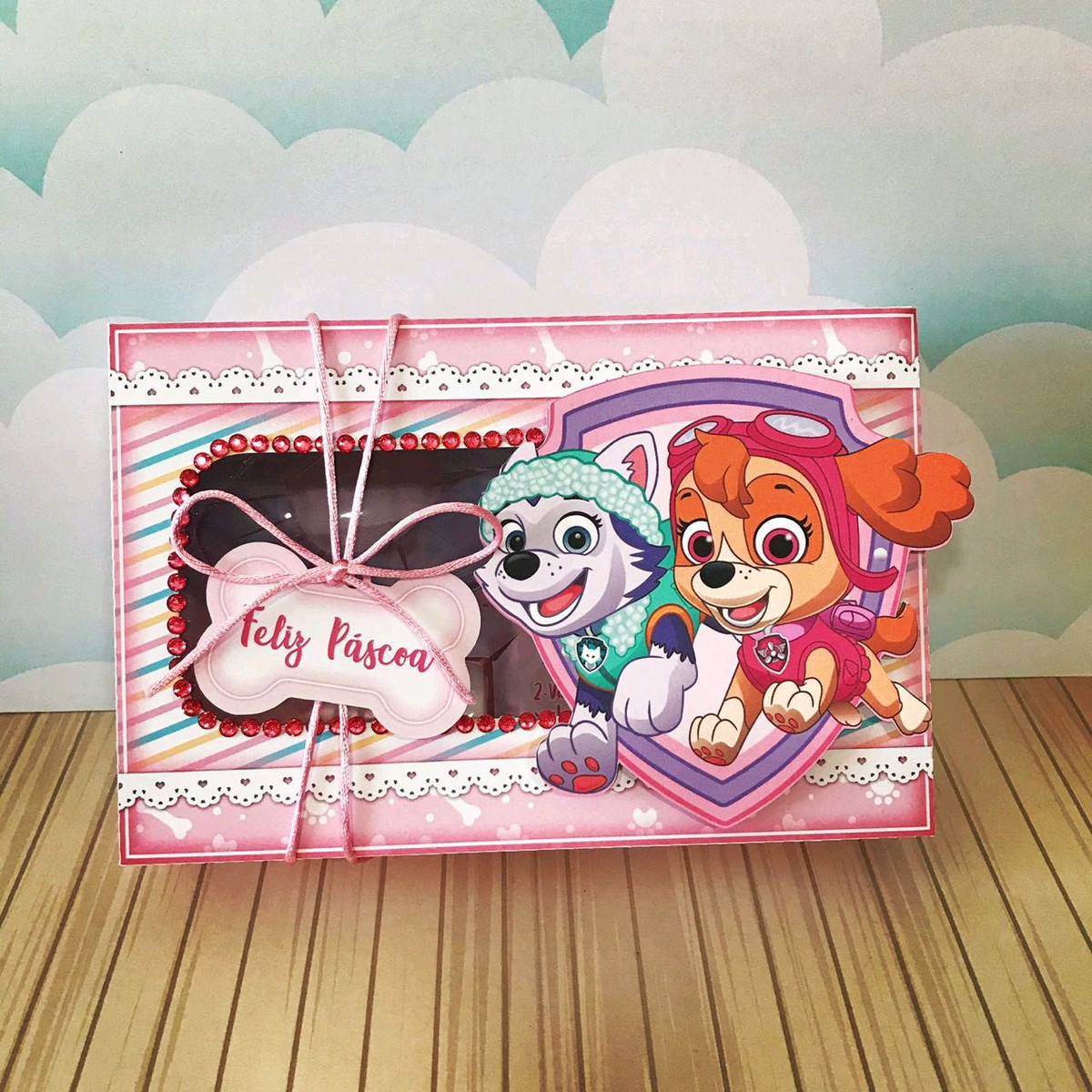Arquivo Pascoa Caixa Mini Confeiteiro Skye e Everest #4557 - Imagem 2
