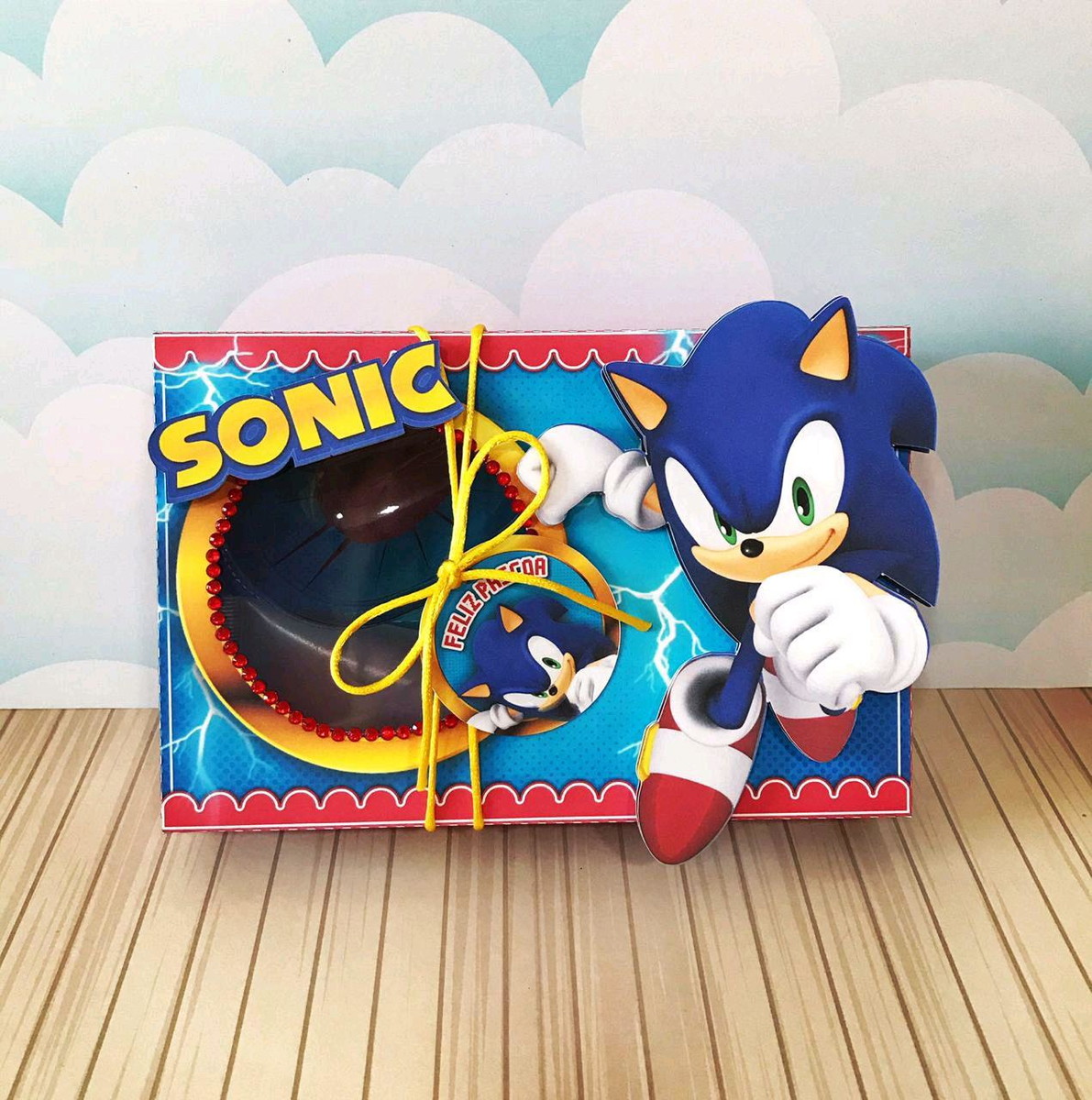 Arquivo Pascoa Caixa Mini Confeiteiro Sonic #4573 - Imagem 3
