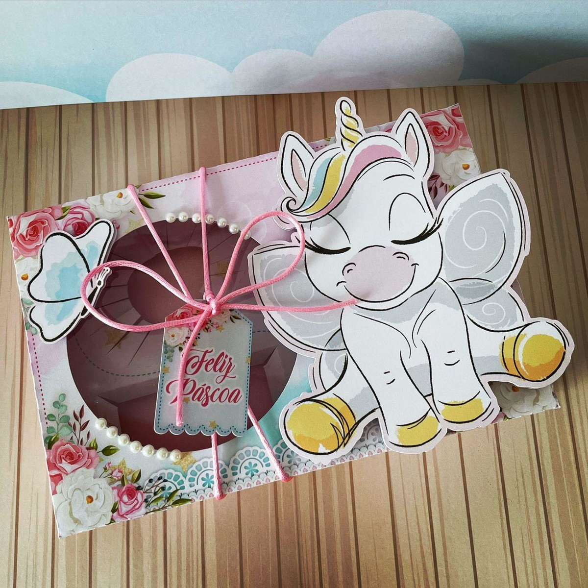 Arquivo Páscoa Caixa Mini Confeiteiro Unicórnio #15744 - Imagem 2