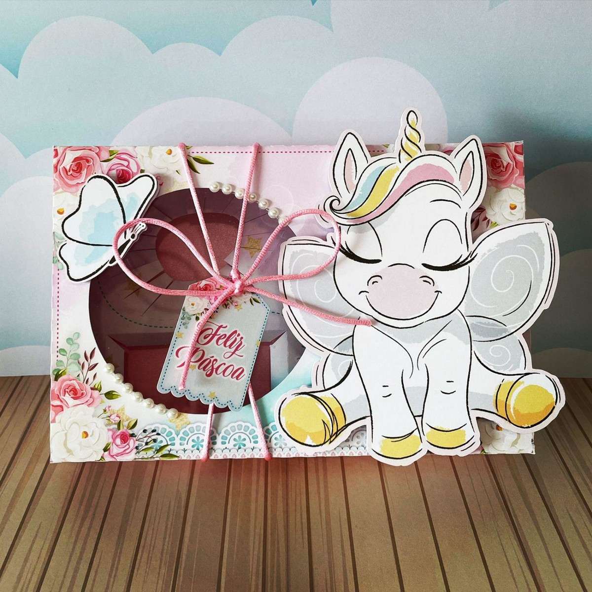 Arquivo Páscoa Caixa Mini Confeiteiro Unicórnio #15744 - Imagem 5