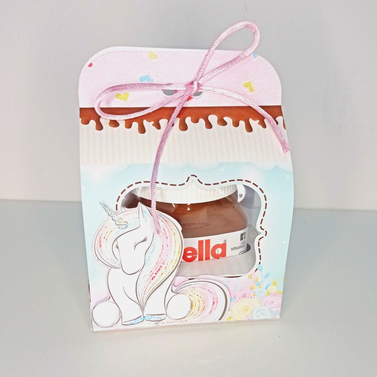 ARQUIVO PASCOA CAIXA NUTELLA UNICORNIO #13679