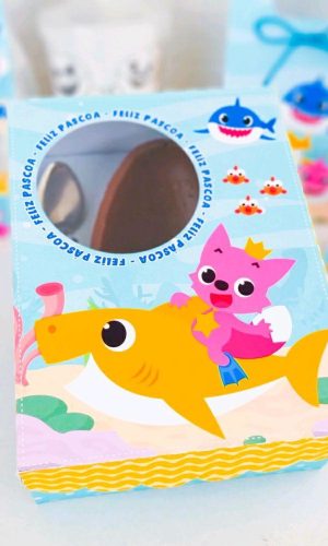 ARQUIVO PASCOA CAIXA OVO DE COLHER 250g BABY SHARK #4104
