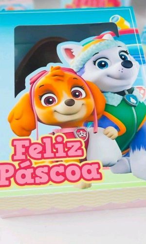 ARQUIVO PASCOA CAIXA OVO DE COLHER PATRULHA CANINA 250g 3392