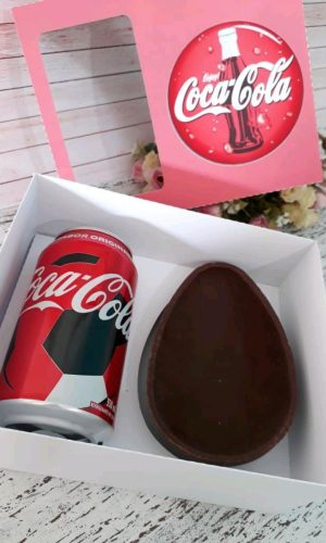 ARQUIVO PASCOA CAIXA OVO E CERVEJA COCA COLA #4502