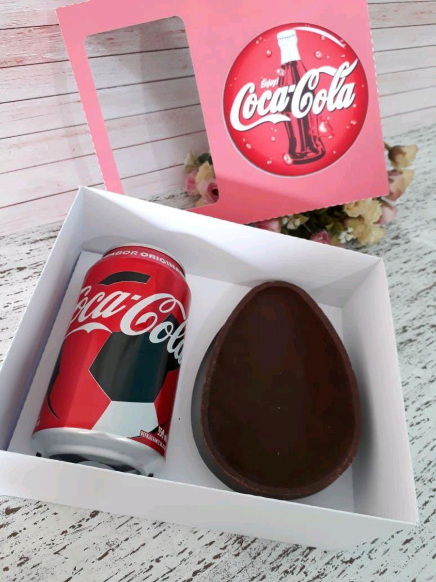 ARQUIVO PASCOA CAIXA OVO E CERVEJA COCA COLA #4502